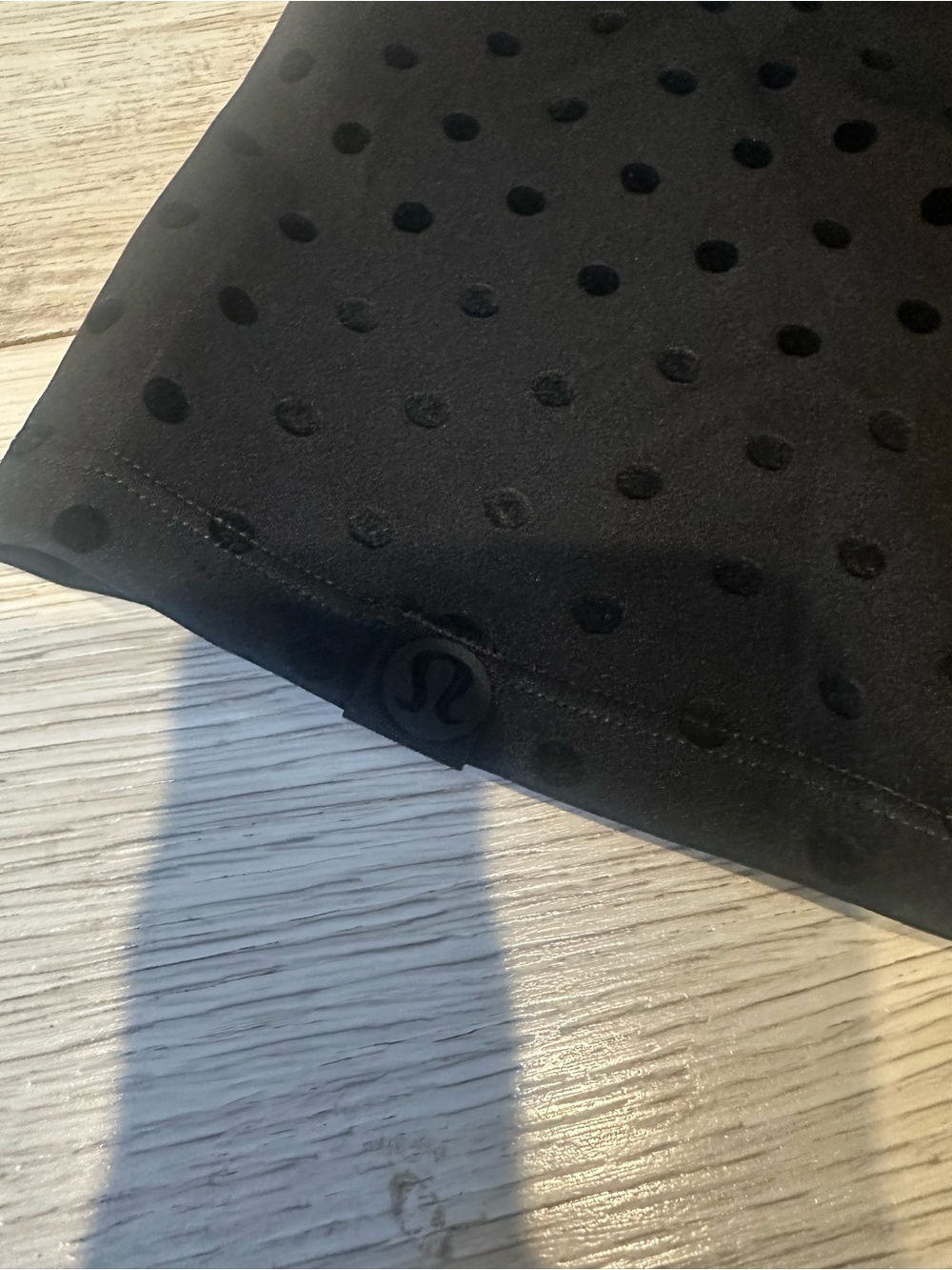 Lululemon Black Polka Dot Jacket & Short Set 10 - Picture 4 of 5
